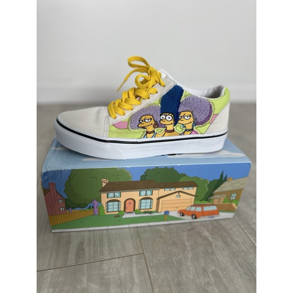 Vans x The Simpsons Old Skool “The Bouviers” Men’s 4.5 * Women’s 6 * New W Tags - Picture 3 of 13